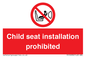 PH12636: Child seat installation prohibited