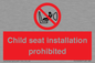 PH12636: Child seat installation prohibited