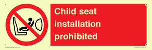 PH12636: Child seat installation prohibited
