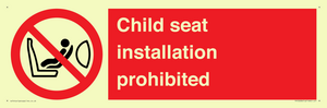 PH12636: Child seat installation prohibited
