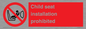 PH12636: Child seat installation prohibited
