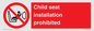 PH12636: Child seat installation prohibited