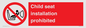 PH12636: Child seat installation prohibited