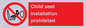 PH12636: Child seat installation prohibited