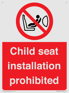 PH12636: Child seat installation prohibited