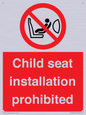 PH12636: Child seat installation prohibited