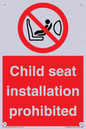 PH12636: Child seat installation prohibited
