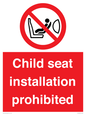 PH12636: Child seat installation prohibited