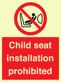 PH12636: Child seat installation prohibited