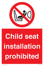 PH12636: Child seat installation prohibited