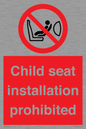 PH12636: Child seat installation prohibited