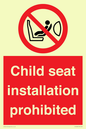 PH12636: Child seat installation prohibited