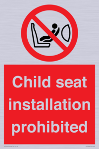 PH12636: Child seat installation prohibited