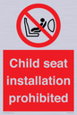 PH12636: Child seat installation prohibited
