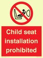 PH12636: Child seat installation prohibited