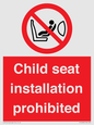 PH12636: Child seat installation prohibited