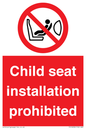 PH12636: Child seat installation prohibited