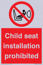 PH12636: Child seat installation prohibited