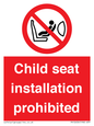 PH12636: Child seat installation prohibited
