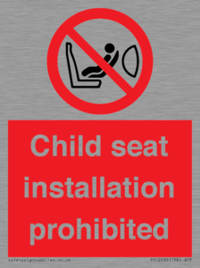 PH12636: Child seat installation prohibited