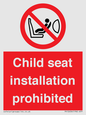 PH12636: Child seat installation prohibited