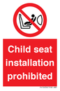 PH12636: Child seat installation prohibited