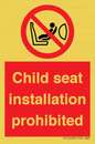 PH12636: Child seat installation prohibited