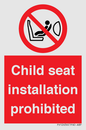PH12636: Child seat installation prohibited