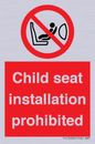 PH12636: Child seat installation prohibited
