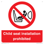 PH12636: Child seat installation prohibited