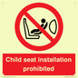 PH12636: Child seat installation prohibited