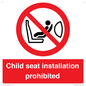 PH12636: Child seat installation prohibited