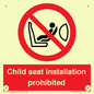 PH12636: Child seat installation prohibited