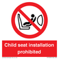 PH12636: Child seat installation prohibited