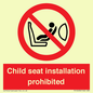 PH12636: Child seat installation prohibited