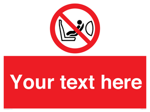 PH12664: Custom Prohibition: Child seat installation prohibited