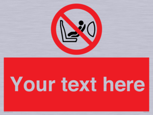 PH12664: Custom Prohibition: Child seat installation prohibited