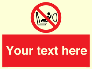 PH12664: Custom Prohibition: Child seat installation prohibited