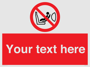 PH12664: Custom Prohibition: Child seat installation prohibited
