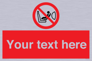 PH12664: Custom Prohibition: Child seat installation prohibited