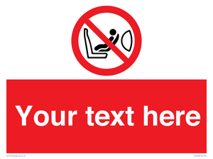 PH12664: Custom Prohibition: Child seat installation prohibited