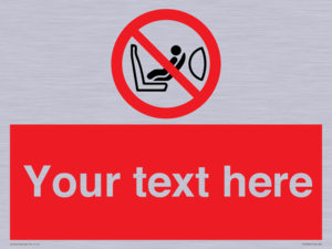 PH12664: Custom Prohibition: Child seat installation prohibited