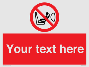 PH12664: Custom Prohibition: Child seat installation prohibited