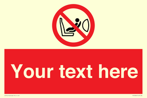 PH12664: Custom Prohibition: Child seat installation prohibited