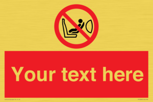 PH12664: Custom Prohibition: Child seat installation prohibited