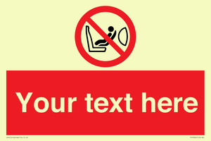 PH12664: Custom Prohibition: Child seat installation prohibited