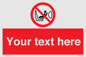 PH12664: Custom Prohibition: Child seat installation prohibited