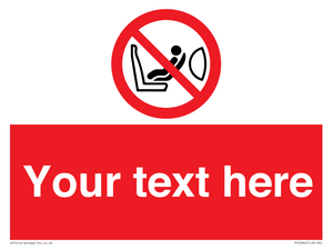 PH12664: Custom Prohibition: Child seat installation prohibited