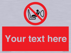 PH12664: Custom Prohibition: Child seat installation prohibited