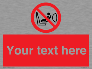 PH12664: Custom Prohibition: Child seat installation prohibited